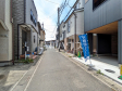 接道状況および現場風景 【富士見市鶴馬3丁目】 接道状況および現場風景 【富士見市鶴馬3丁目】