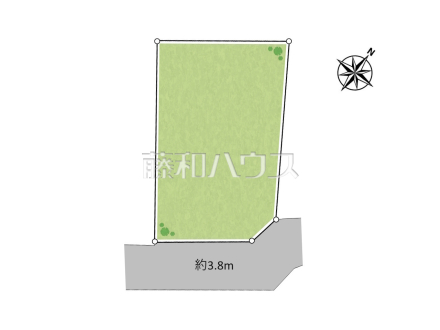 全体区画図 【三鷹市牟礼6丁目】