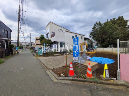 接道状況および現場風景 【三鷹市牟礼6丁目】/撮影日2026/10/04