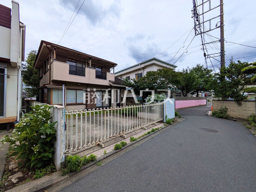 接道状況および現場風景 【三鷹市牟礼6丁目】