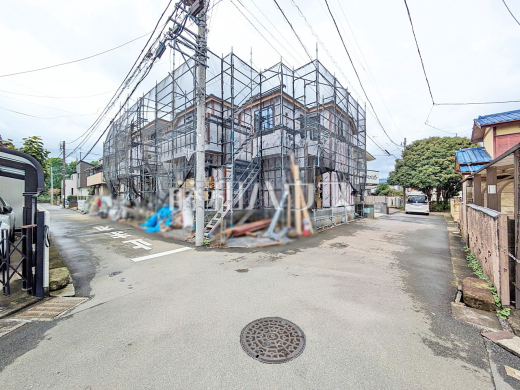 接道状況および現場風景 【東村山市秋津町4丁目】