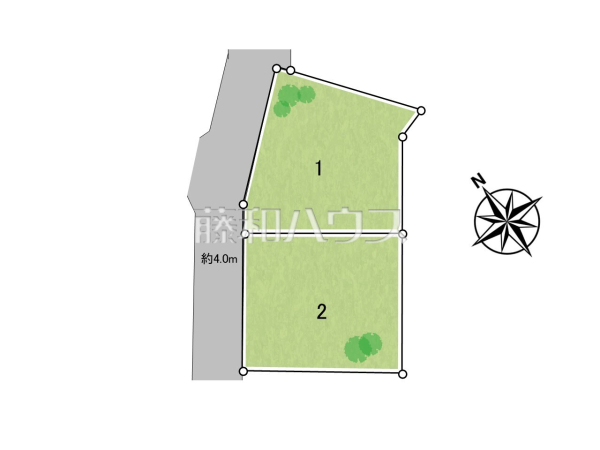全体区画図 【八王子市寺田町】 全体区画図 【八王子市寺田町】