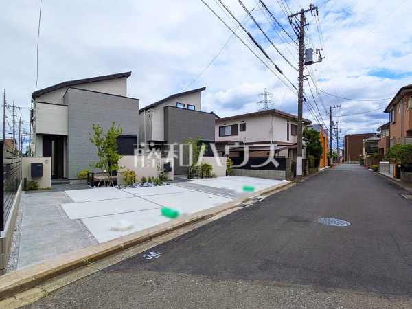 接道状況および現場風景 【武蔵野市境南町4丁目】 接道状況および現場風景 【武蔵野市境南町4丁目】