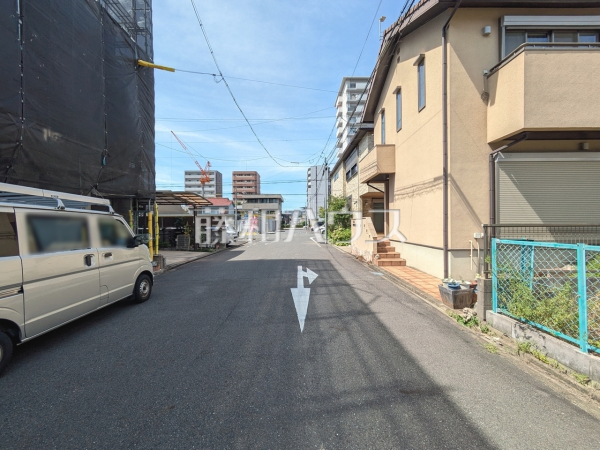 接道状況および現場風景 【名古屋市北区金城2丁目】 接道状況および現場風景 【名古屋市北区金城2丁目】
