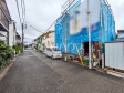 接道状況および現場風景 【立川市砂川町7丁目】 接道状況および現場風景 【立川市砂川町7丁目】