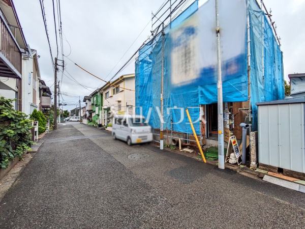接道状況および現場風景 【立川市砂川町7丁目】 接道状況および現場風景 【立川市砂川町7丁目】