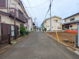 接道状況および現場風景 【立川市砂川町7丁目】 接道状況および現場風景 【立川市砂川町7丁目】