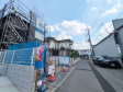 接道状況および現場風景 【志木市中宗岡1丁目】 接道状況および現場風景 【志木市中宗岡1丁目】