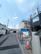 接道状況および現場風景 【志木市中宗岡1丁目】 接道状況および現場風景 【志木市中宗岡1丁目】