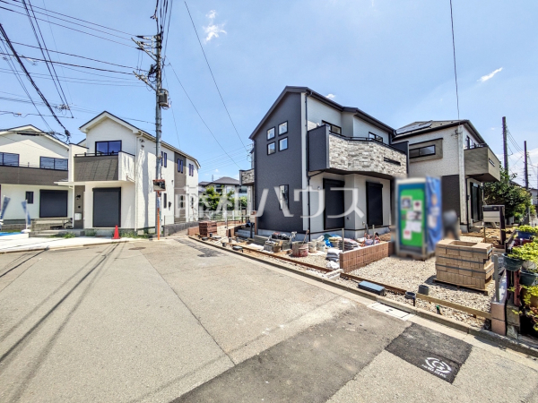 接道状況および現場風景 【国立市富士見台1丁目】 接道状況および現場風景 【国立市富士見台1丁目】