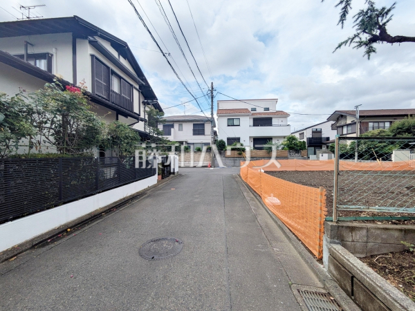 接道状況および現場風景 【調布市染地2丁目】 接道状況および現場風景 【調布市染地2丁目】