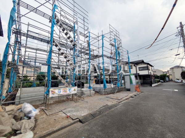 接道状況および現場風景 【調布市染地2丁目】 接道状況および現場風景 【調布市染地2丁目】