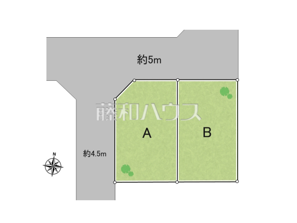 全体区画図 【調布市染地2丁目】 全体区画図 【調布市染地2丁目】
