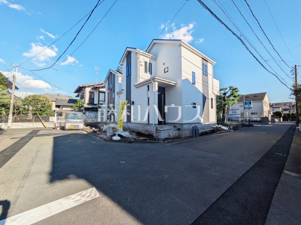接道状況および現場風景 【調布市染地2丁目】 接道状況および現場風景 【調布市染地2丁目】
