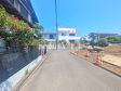接道状況および現場風景 【調布市染地2丁目】 接道状況および現場風景 【調布市染地2丁目】