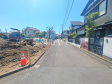 接道状況および現場風景 【調布市染地2丁目】 接道状況および現場風景 【調布市染地2丁目】