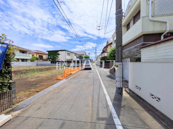 接道状況および現場風景 【杉並区南荻窪3丁目】 接道状況および現場風景 【杉並区南荻窪3丁目】