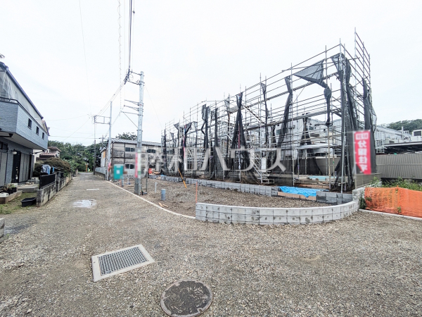 接道状況および現場風景 【八王子市弐分方町】 接道状況および現場風景 【八王子市弐分方町】