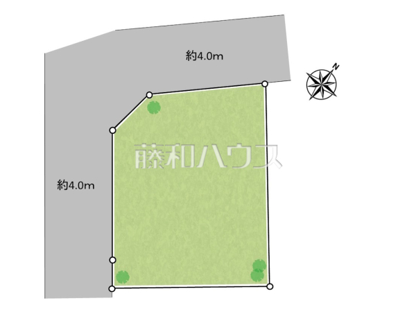 区画図 【日野市東豊田1丁目】 区画図 【日野市東豊田1丁目】