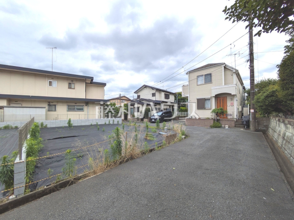 接道状況および現場風景 【日野市東豊田1丁目】 接道状況および現場風景 【日野市東豊田1丁目】