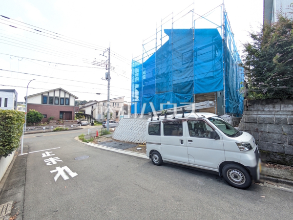 接道状況および現場風景 【八王子市片倉町】 接道状況および現場風景 【八王子市片倉町】