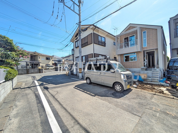 接道状況および現場風景 【八王子市椚田町】 接道状況および現場風景 【八王子市椚田町】