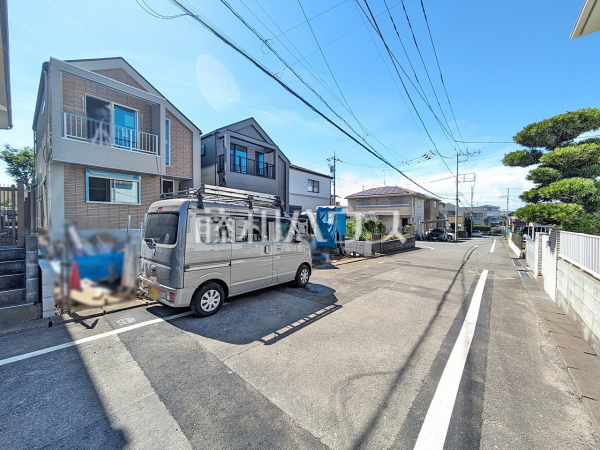 接道状況および現場風景 【八王子市椚田町】 接道状況および現場風景 【八王子市椚田町】