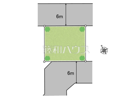 区画図 【新座市野火止3丁目】