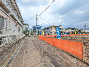 接道状況および現場風景