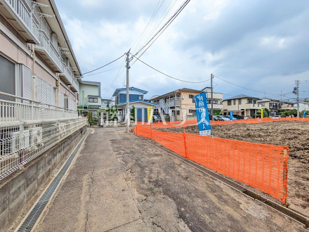 接道状況および現場風景 【小金井市貫井南町2丁目】/撮影日2026/07/17