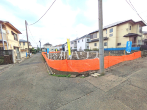 接道状況および現場風景