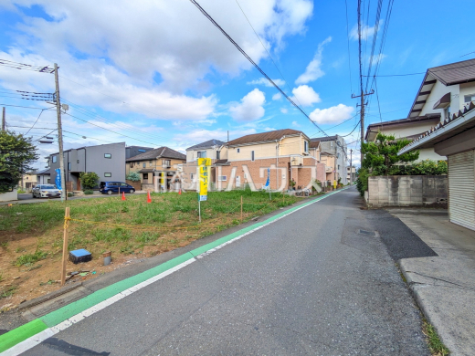 接道状況および現場風景 【国分寺市戸倉1丁目】