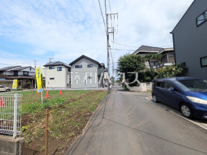 接道状況および現場風景