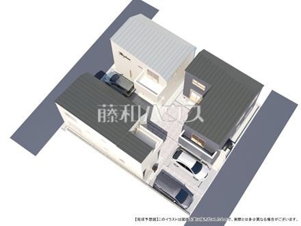 完成予想図(外観) 【国分寺市戸倉1丁目】