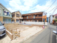 接道状況および現場風景 【調布市多摩川3丁目】 接道状況および現場風景 【調布市多摩川3丁目】