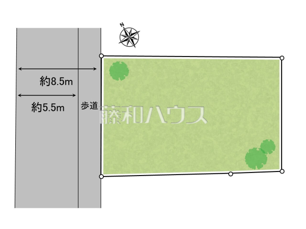 全体区画図 【新座市野火止1丁目】 全体区画図 【新座市野火止1丁目】