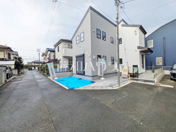 接道状況および現場風景 【小平市花小金井8丁目】 接道状況および現場風景 【小平市花小金井8丁目】