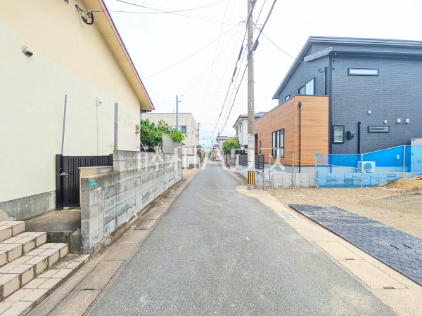 接道状況および現場風景 【福岡市南区南大橋2丁目】 接道状況および現場風景 【福岡市南区南大橋2丁目】