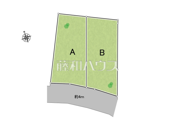 全体区画図 【稲城市矢野口】 全体区画図 【稲城市矢野口】