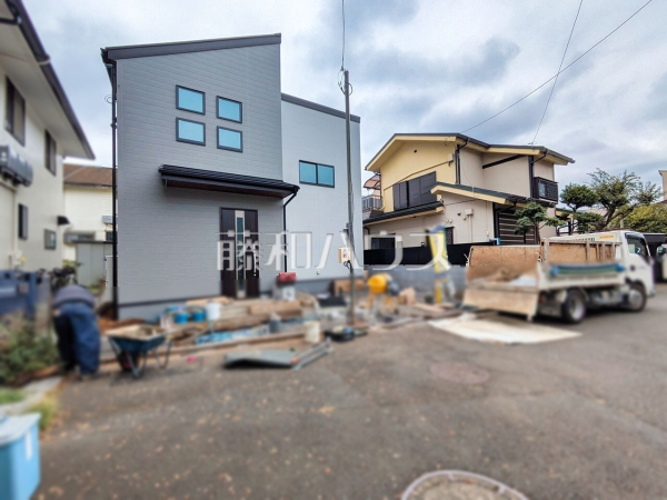 接道状況および現場風景 【清瀬市竹丘2丁目】 接道状況および現場風景 【清瀬市竹丘2丁目】