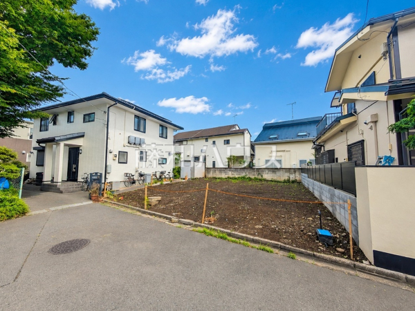 接道状況および現場風景 【清瀬市竹丘2丁目】 接道状況および現場風景 【清瀬市竹丘2丁目】