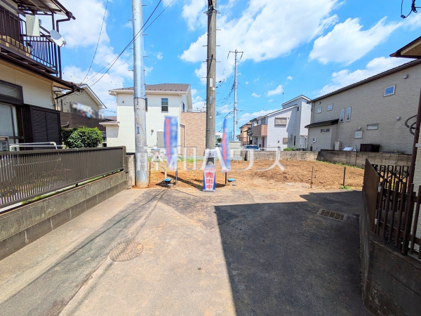 A号棟付近 現地写真 【所沢市大字上安松】 A号棟付近 現地写真 【所沢市大字上安松】