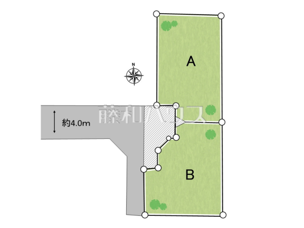 全体区画図 【所沢市大字上安松】 全体区画図 【所沢市大字上安松】