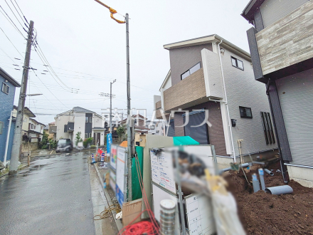 接道状況および現場風景 【調布市深大寺北町6丁目】/撮影日2026/09/19