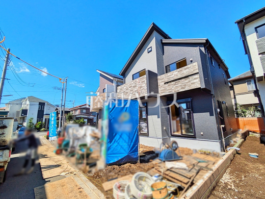 接道状況および現場風景 【調布市深大寺北町6丁目】