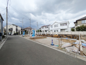 接道状況および現場風景