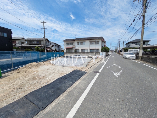 接道状況および現場風景 【福岡市城南区片江2丁目】 接道状況および現場風景 【福岡市城南区片江2丁目】