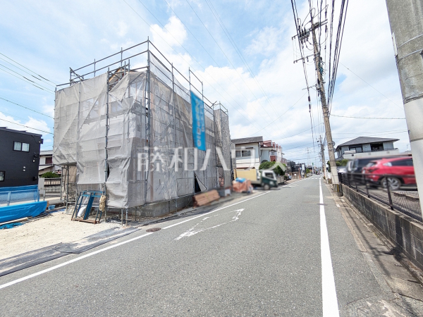 接道状況および現場風景 【福岡市城南区片江2丁目】 接道状況および現場風景 【福岡市城南区片江2丁目】