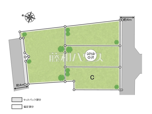 全体区画図 【中野区野方1丁目】 全体区画図 【中野区野方1丁目】
