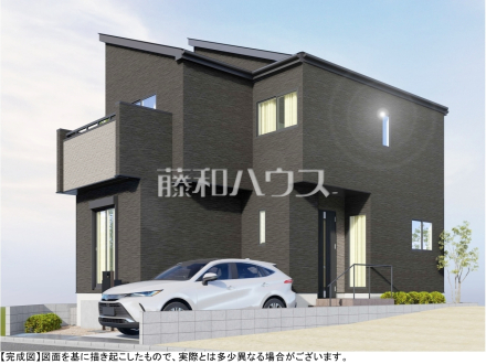 完成予想図(外観) 【朝霞市根岸台7丁目】